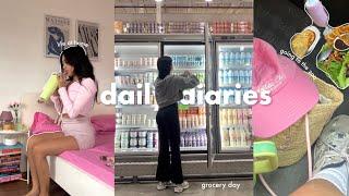 DAILY DIARIES | Hair Refresh, Brunch Date, Grocery Day 