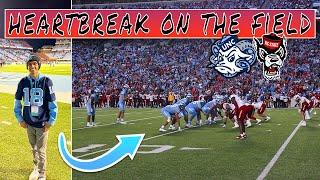 OVERTIME THRILLER vs NC State // ON THE FIELD For My Last Home Game at UNC (Vlog)