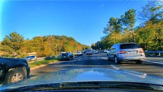 Friday afternoon commute [Birmingham, Alabama] | 4K