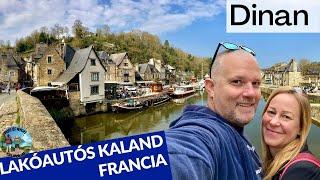 DINAN - Egy újabb meseszép kisváros  - Brittany - Franciaország