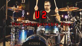 U2 - The Unforgettable Fire Drum Cover