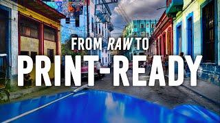 From RAW to Print-Ready | A Live Photo Edit