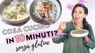 I nostri QUATTRO PIATTI per chi non ha tempo | SANI, FACILI e VELOCI pronti in 10 MINUTI!