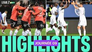 Résumé 9ème journée - Ligue 2 BKT 24/25