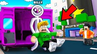 I Got KIDNAPPED by BILLY In his Hotel In Roblox