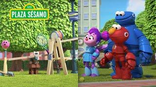 Plaza Sésamo: Elmo y los Meka Builders ¿lograrán arreglar la máquina a tiempo? ⏳️ | Episodio