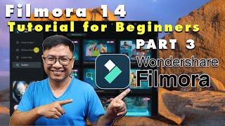 Filmora 14 Tutorial For Beginners Part 3: Basic Editing Tools