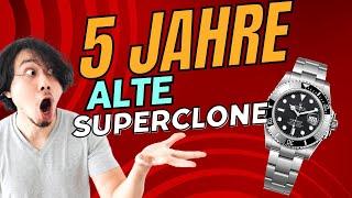 WIE LANGE HÄLT EINE SUPERCLONE? Fazit nach 5 Jahren dauereinsatz! (Rolex Submariner)