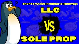  LLC or Sole Proprietor? Simple Crypto Tax Tips for 2024!