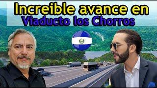 Reveladoras imágenes del Viaducto Los Chorros #elsalvador @nayibbukele 