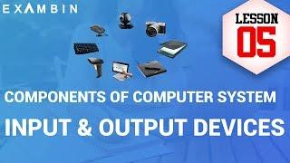 Components of Computer System – Input output devices of computers | Computer awareness - Lesson 5