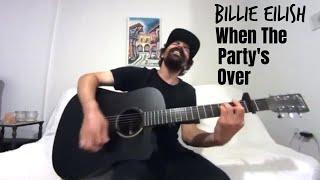 When The Party's Over - Billie Eilish [Acoustic Cover by Joel Goguen]