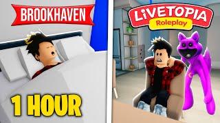 24 HOURS in BROOKHAVEN & LIVETOPIA!