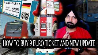 How To Buy 9 Euro Ticket Germany | Love Singh M | Latest Update