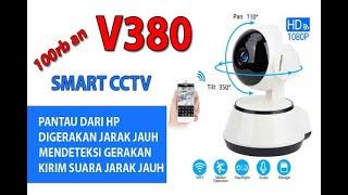 V380 CCTV WIFI SMART NET KAMERA, PANTAU RUMAH & TOKO DARI HP JARAK JAUH 100% WORK