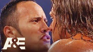 The Rock vs. Triple H's LEGENDARY Beginnings | WWE Rivals | A&E