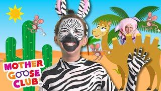  Animal Face Painting Fun!  | Mother Goose Club Nursery Rhymes LIVE | #television #tv