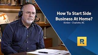 How To Start Side Business At Home?