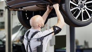 Paexo exoskeleton - Comfortable overhead work: product video | Ottobock
