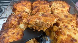 Bulgarian Potato Moussaka Recipe. Super and very tasty recipe.