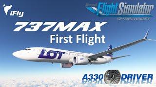 iFly 737MAX First Flight | How good is the BRAND NEW 737MAX? | Real 737 Pilot