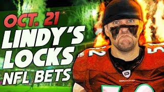 NFL Picks Week 7 Ravens-Bucs & Chargers-Cardinals Monday Night Football (10/21) | Lindy's NFL Locks