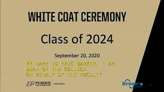 2020 White Coat Ceremony