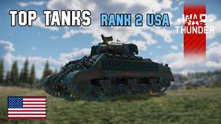 Best Rank 2 USA Tanks in War Thunder | 2025