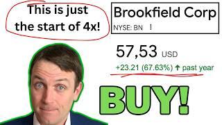 BROOKFIELD STOCK IS A SUPER BUY (4X by 2029) TOP ACKMAN POSITION!