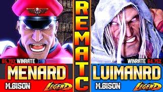 SF6 MenaRD (M.Bison Vs  LuimanRD) M.Bison ▰ High Level