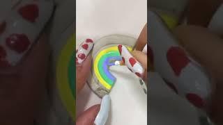 DIY 3D Rainbow Pendant  #shivangisah #shorts