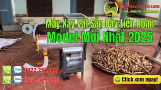 Máy Xay Vắt Sắn Dây Liên Hoàn Cải Tiến Mới Nhất