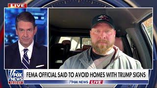 FEMA official said to avoid homes with Trump signs: 'To say I was surprised would be a lie'