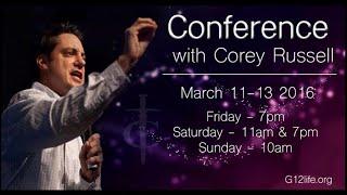 (2 Service) Conference with Corey Russell at Transformation Center, 2016.